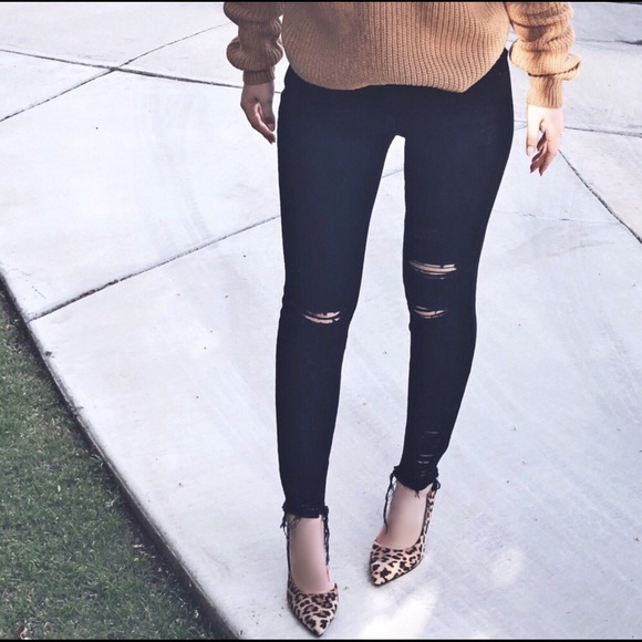 Leopard Pumps, Leopard Print D’Orsay Shoes Suede - Picture 4 of 6